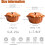 Pumpkin Dutch Oven Enameled Cast Iron 4 Qt 8