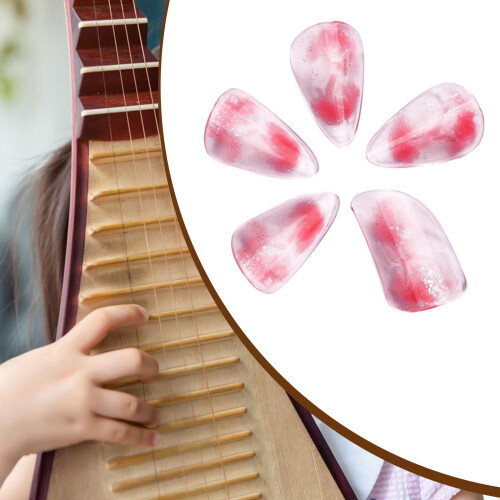 Pipa Nails PC for Musical String Instruments Red S 1