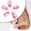 Pipa Nails PC for Musical String Instruments Red S 8