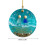 Acrylic Christmas Ornament 2D Flat Holiday Decor 2
