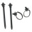Nylon Cable Tie Wrap Fixed Fastener Clips 50 pcs 6