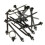 Nylon Cable Tie Wrap Fixed Fastener Clips 50 pcs 7