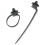 Nylon Cable Tie Wrap Fixed Fastener Clips 50 pcs 5