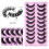 Synthetic False Eyelashes - Soft Natural Style, 10 Pairs 4