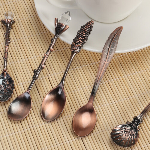 Silverware Wax Cup Stickers for Milk Coffee - 6 Pcs 1