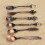 Silverware Wax Cup Stickers for Milk Coffee - 6 Pcs 6