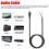 RCA Speaker Cable 24 AWG 3.4 ft 2-Pack Bare Wire Solder 5