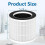 A1 Replacement Filter for Vewior Air Cleaner 4 Packs 5