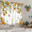 Yellow Sunflower Kitchen Curtains 27.5x39 in 2-Panel Rod 3