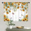 Yellow Sunflower Kitchen Curtains 27.5x39 in 2-Panel Rod 4
