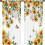 Yellow Sunflower Kitchen Curtains 27.5x39 in 2-Panel Rod 5