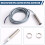 Inductive Analog Proximity Sensor KJ4-M18MB80-ANU M18 Thread 0-10V Linear Voltage Position Displacement Detection 5