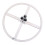 Flower Pole Display Stand Base White 3-Hole DIY Accessory 5