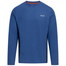 (XL, Indigo Marl) DLX Mens Antibacterial Top - Charlie