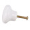 3pcs Ceramic Door Round Handles Kitchen Cabinet Cupboard Wardrobe Pull Knobs White S 3