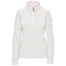 (16, Off White) Trespass Womens 1/2 Zip Pullover Top Ronette
