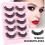 False Eyelashes Thick Curly Style 5 Pairs 2