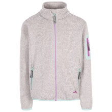(5-6 Years, Pale Grey) Trespass Kids Fleece Jacket Full Zip Whisk