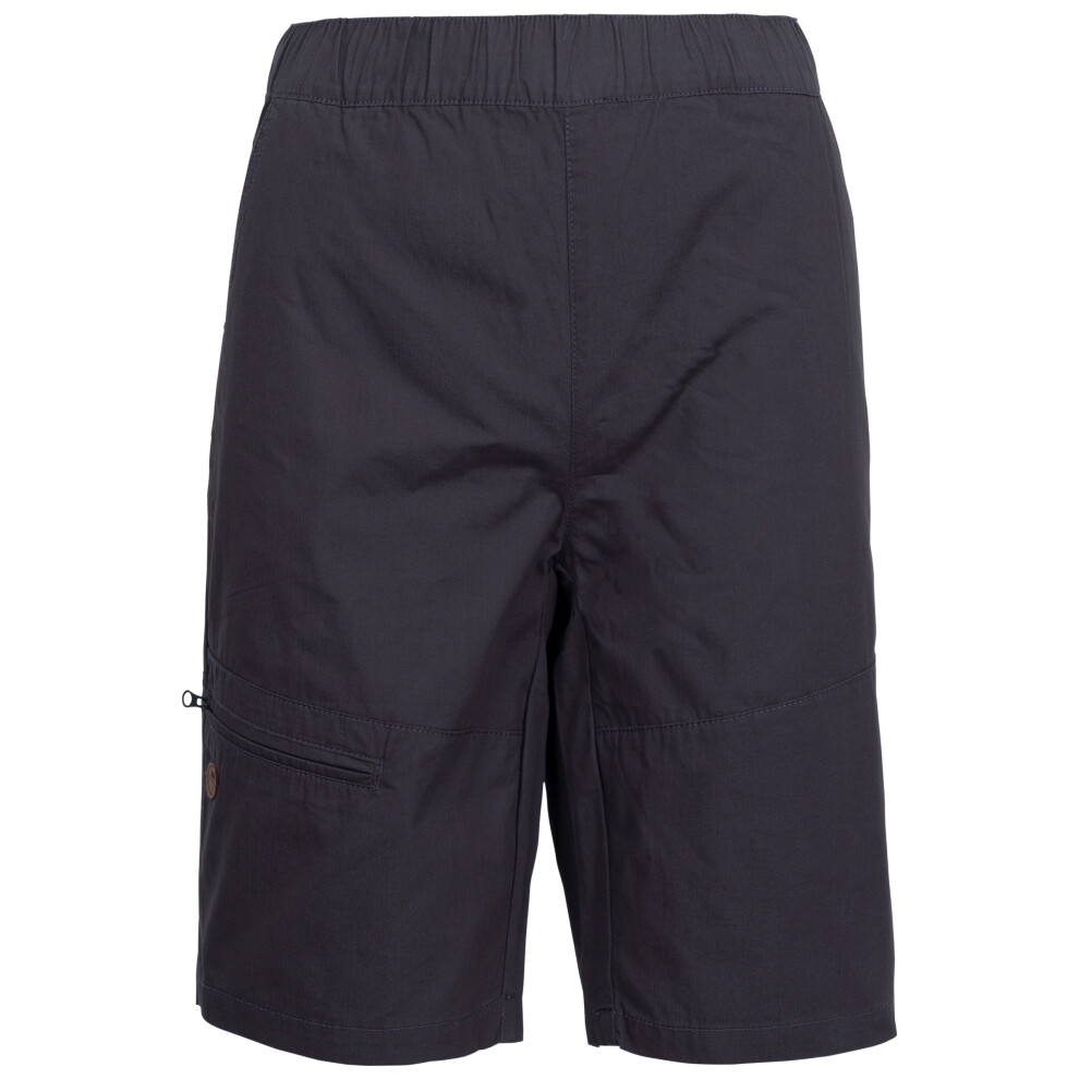 Trespass (12, Dark Grey) Womens Cargo Shorts Mid Length Siglos - Image 3