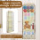 Hanging Yarn Organizer with 4 Zippered Pockets 2