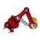 Motorbike Chain Tensioner Bolt Automatic Adjuster Red 4