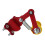 Motorbike Chain Tensioner Bolt Automatic Adjuster Red 5