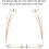 Women's Portable Anti-Blue Light Reading Glasses Dual Focus 7