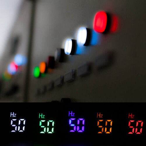 AC Frequency Meter 20-75 Hz 110-380 V 2