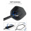 Bike Mirror Handlebar Mount Adjustable HD Lens 1 Pair 6