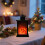 LED Christmas Ornament Flame Lamp USB Powered 4