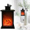 LED Christmas Ornament Flame Lamp USB Powered 2