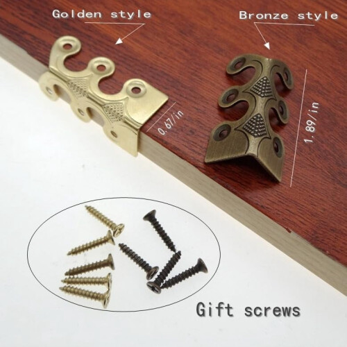 Metal Baseboard Corner Protectors for Wall and Cabinet 1