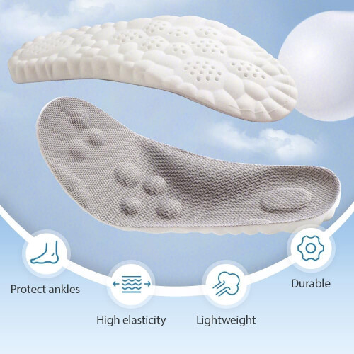 Cloud Foam Insoles for Men and Women - 4D Support, 2
