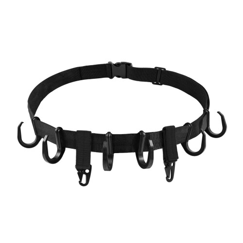 Black Hunting Tree Hook Stand with 4 Metal Hooks 1