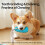 Dog Toy Suction Cup Tug Blue Durable Bite-Resistant 4