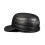 Men's Genuine Leather Baseball Cap Black/Brown 54-62 cm 2