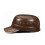 Men's Genuine Leather Baseball Cap Black/Brown 54-62 cm 3