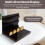 Solid Wood Coin Display Stand Tabletop Wall-Mounted 1 Piece 3