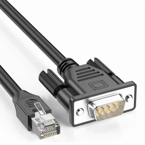 RJ45 to DB9 Serial Cable 8P8C RS232 Extension 1