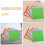 Japanese Origami Paper Kit Assorted Colors 100 Sheets 3