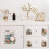 Rub-on Transfer Decals Musical Instruments Flowers 4
