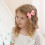 Satin Bow for Girls 3 Inch 2 Pieces White 2