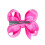 Satin Bow for Girls 3 Inch White 2 Pcs 3