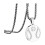 Athlete Necklace with Philippians 4:13 Quote for Men 2