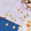 Flower Stitch Markers Alloy Enamel 12 pcs 4