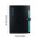 A4 Expanding File Folder Black 5-Pocket Plastic Organizer 3