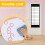 Pocket Chart with 14 Pockets and 18 Erasable Cards 7