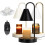 Electric Candle Warmer Lamp Dimmable No Smoke 2 Bulbs 7