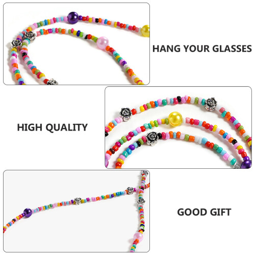 Glasses Chain Multi-Colored 1 Pack 27.6 x 0.3 Inches 1