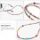 Glasses Chain Multi-Colored 1 Pack 27.6 x 0.3 Inches 7